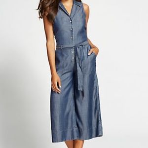 Gabrielle Union denim jumpsuit
